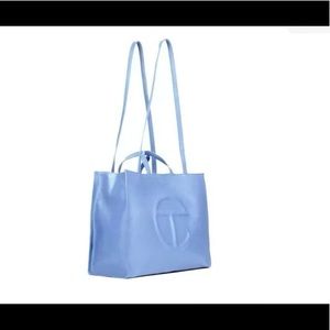 Cerulean blue Medium Telfar Shopping bag
